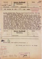 Anordnung vom Reichsminister des Innern Wilhelm Frick zur Festnahme von Mitgliedern der Bekenntnissynode der evangelischen Kirche der altpreußischen Union, 19. Mai 1935