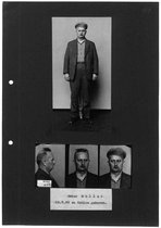Oskar Müller im Dezember 1933, Erkennungsdienstliche Aufnahme der Geheimen Staatspolizei