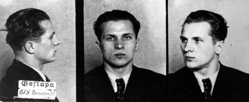 Erkennungsdienstliche Aufnahmen der Gestapo von Erich Honecker, 1935
